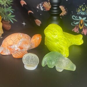 Crystal Animal Carvings Bundle